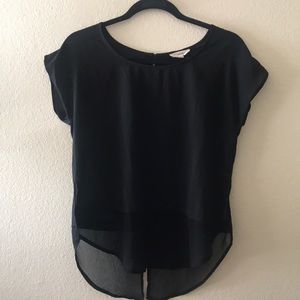 All black professional/formal top